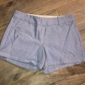 Light blue j crew shorts, like new.